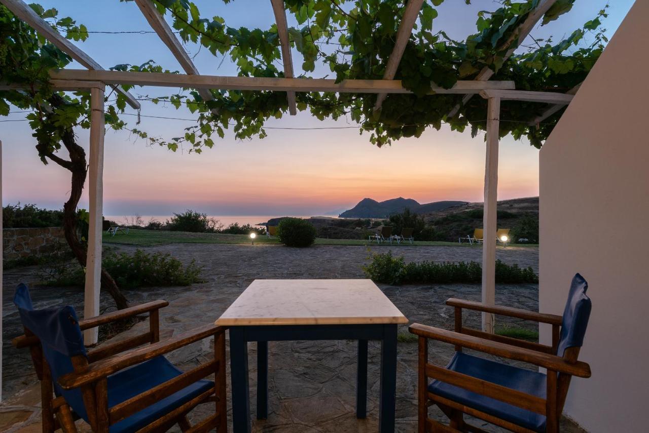 Sunset Hotel Agios Ioannis Kaspaka Bagian luar foto