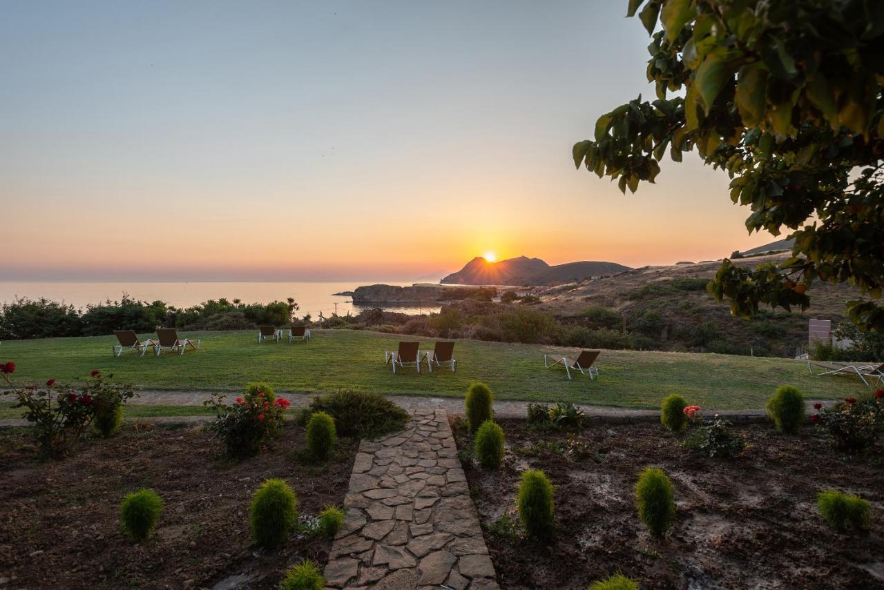 Sunset Hotel Agios Ioannis Kaspaka Bagian luar foto